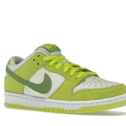 Nike SB Dunk Low Green Apple DM0807-300, trois-quarts avant extérieur