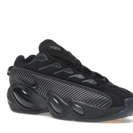 Nike NOCTA Glide Black Iron Grey DM0879-002, trois-quarts avant extérieur
