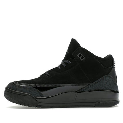 Air Jordan 3 Retro Black Cat (PS) DM0966-001, profil intérieur