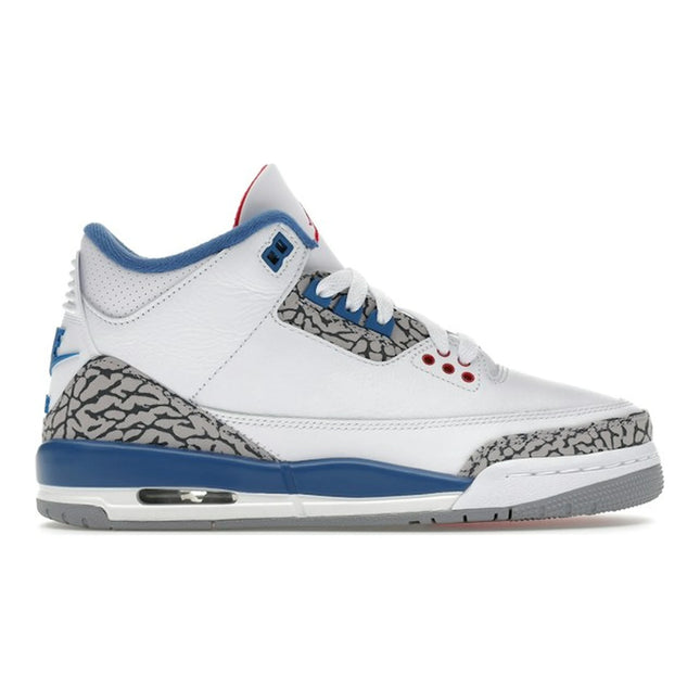 Air Jordan 3 Retro True Blue (2026) (GS) DM0967-104, vue principale