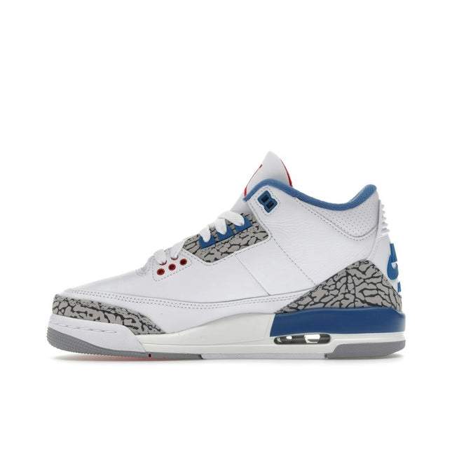 Air Jordan 3 Retro True Blue (2026) (GS) DM0967-104, profil intérieur