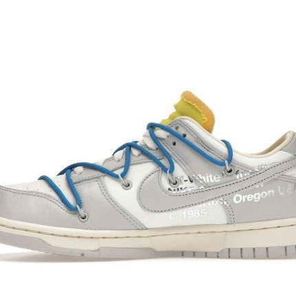 Nike Dunk Low Off-White Lot 10 DM1602-112, profil intérieur