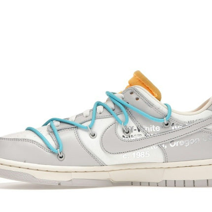 Nike Dunk Low Off-White Lot 2 DM1602-115, profil intérieur