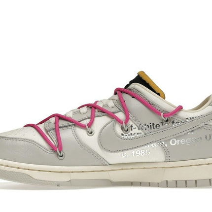 Nike Dunk Low Off-White Lot 30 DM1602-122, profil intérieur