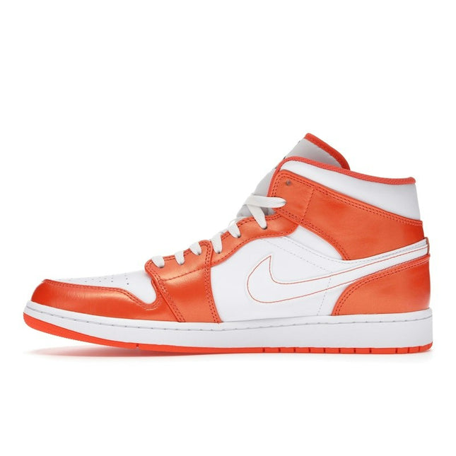 Air Jordan 1 Mid Metallic Orange DM3531-800, profil intérieur