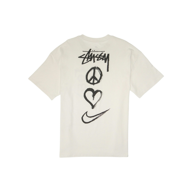 Nike x Stussy Peace, Love, Swoosh T-Shirt DM4942-121, vue principale