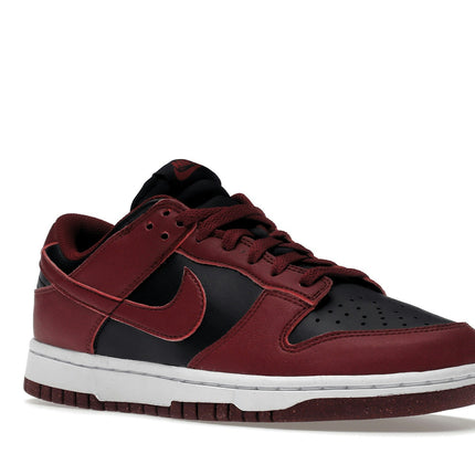 Nike Dunk Low Next Nature Dark Beetroot DN1431-002, trois-quarts avant extérieur