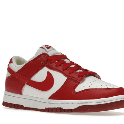 Nike Dunk Low Next Nature Gym Red DN1431-101, trois-quarts avant extérieur