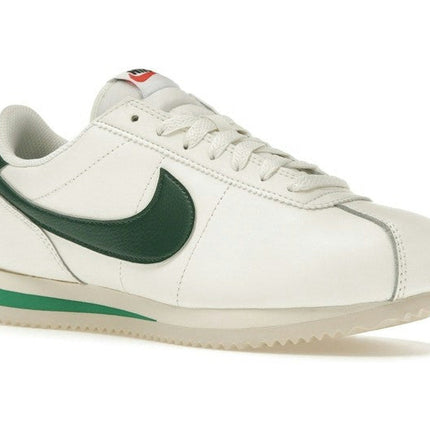 Nike Cortez Sail Gorge Green DN1791-101, trois-quarts avant extérieur