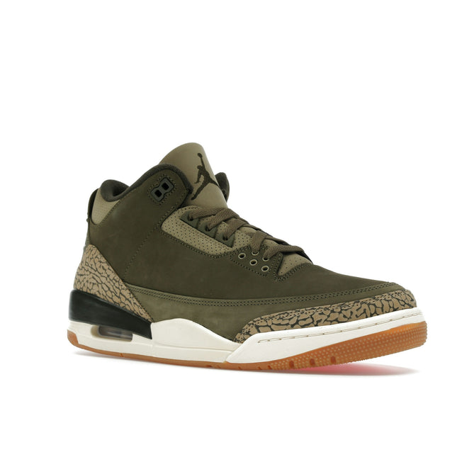 Air Jordan 3 Retro Family Affair DN3707-202, trois-quarts avant extérieur