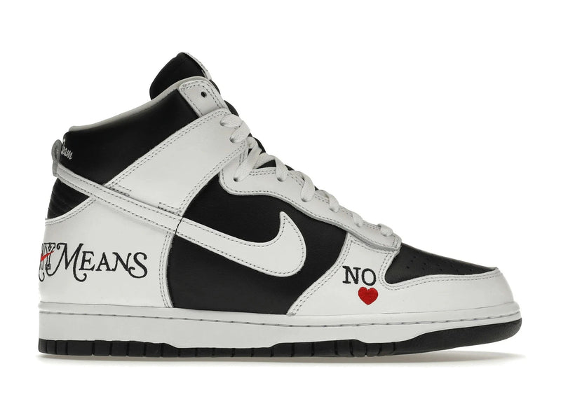 Nike SB Dunk High Supreme By Any Means Black