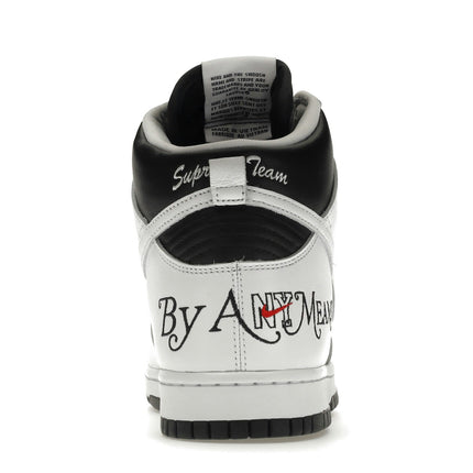 Nike SB Dunk High Supreme By Any Means Black DN3741-002, arrière