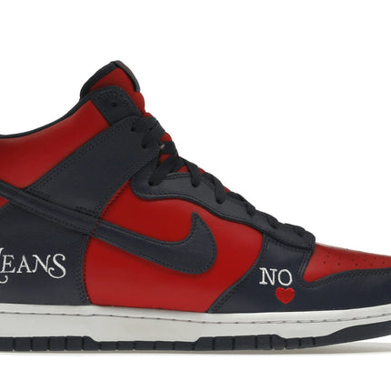 Nike SB Dunk High Supreme By Any Means Navy DN3741-600, vue principale