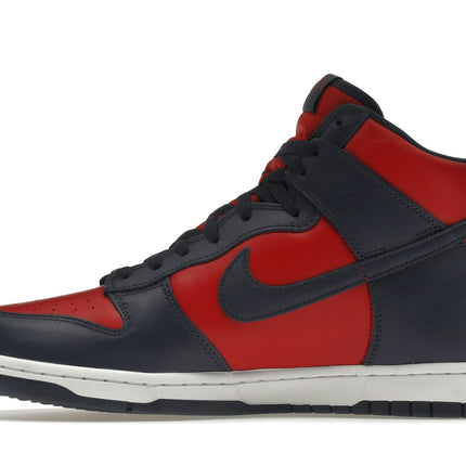 Nike SB Dunk High Supreme By Any Means Navy DN3741-600, profil intérieur
