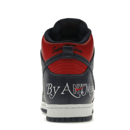 Nike SB Dunk High Supreme By Any Means Navy DN3741-600, arrière