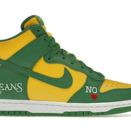 Nike SB Dunk High Supreme By Any Means Brazil DN3741-700, vue principale