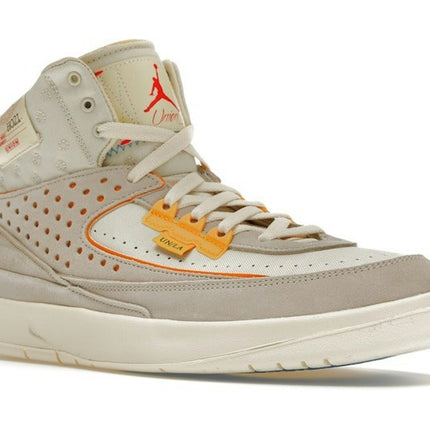 Air Jordan 2 Retro Union LA Rattan DN3802-200, trois-quarts avant extérieur