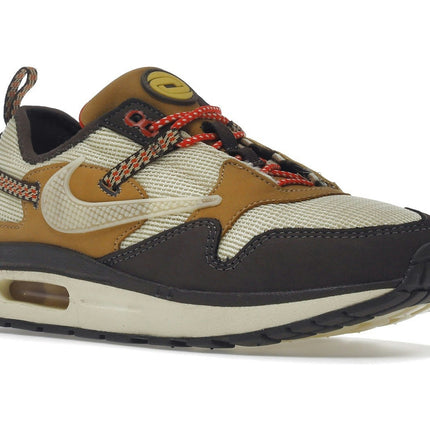 Nike Air Max 1 Travis Scott Cactus Jack Baroque Brown (PS) DN4169-200, trois-quarts avant extérieur