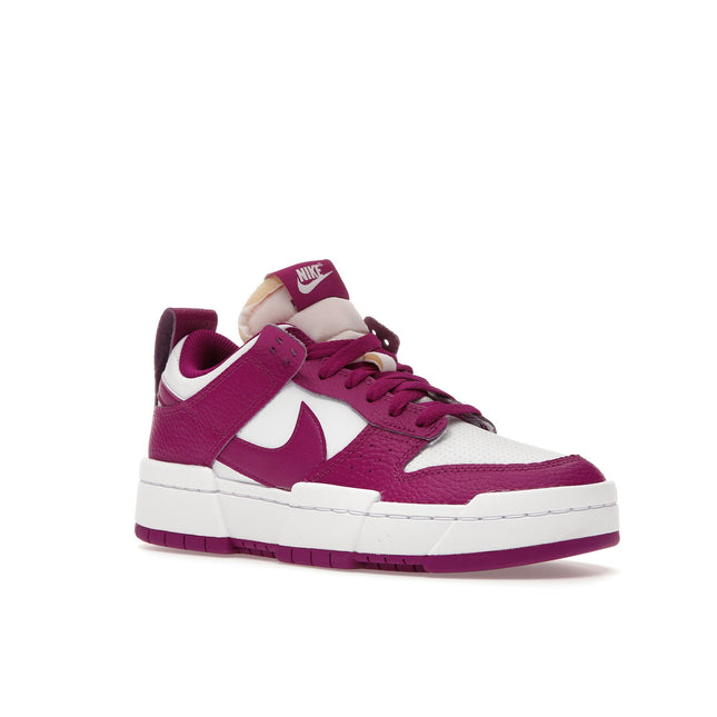 Nike Dunk Low Disrupt Cactus Flower DN5065-100, trois-quarts avant extérieur