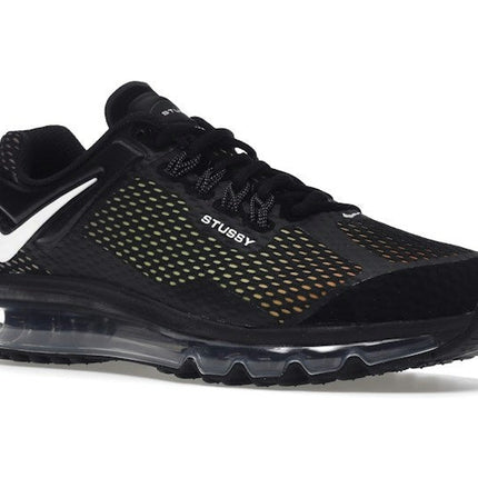 Nike Air Max 2013 Stussy Black DO2461-001, trois-quarts avant extérieur