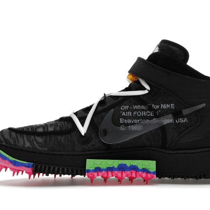 Nike Air Force 1 Mid Off-White Clear Black DO6290-001, profil intérieur