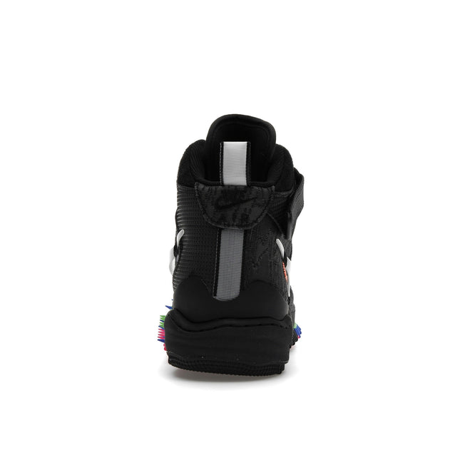 Nike Air Force 1 Mid Off-White Clear Black DO6290-001, arrière