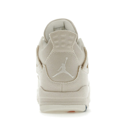 Air Jordan 4 Sail Canvas DQ4909-100, arrière
