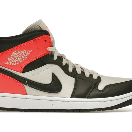 Air Jordan 1 Mid Newsprint DQ6078-100, vue principale