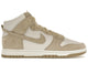Nike Dunk High Tan Suede White DQ7679-001, vue principale