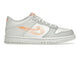 Nike Dunk Low 3D Swoosh White Grey DR0171-100, vue principale