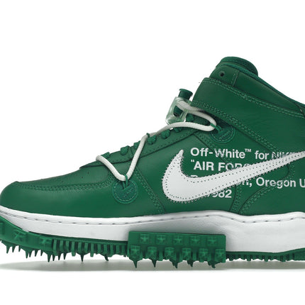 Nike Air Force 1 Mid Off-White Pine Green DR0500-300, profil intérieur