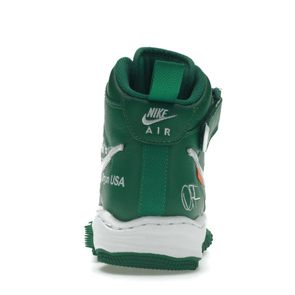 Nike Air Force 1 Mid Off-White Pine Green DR0500-300, arrière