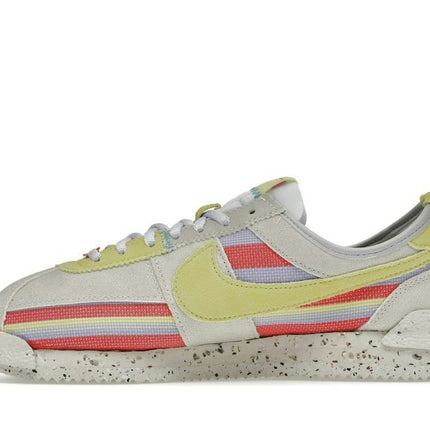 Nike Cortez Union Lemon Frost DR1413-100, profil intérieur