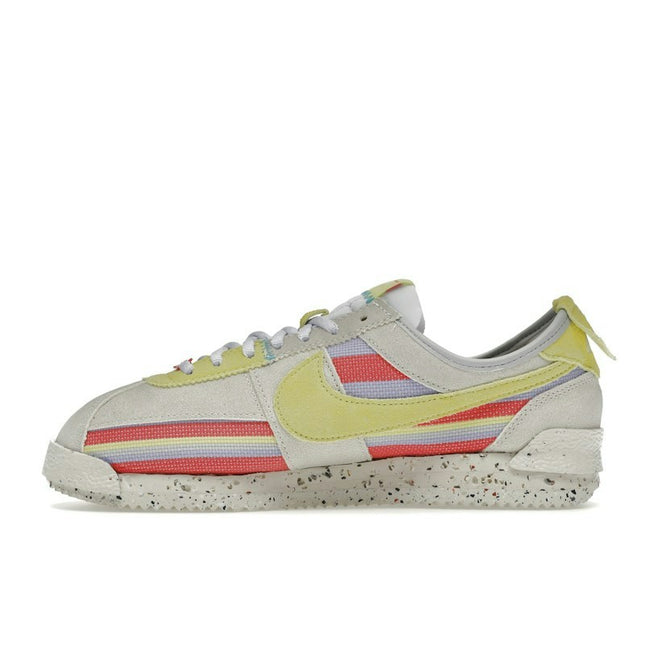 Nike Cortez Union Lemon Frost DR1413-100, profil intérieur