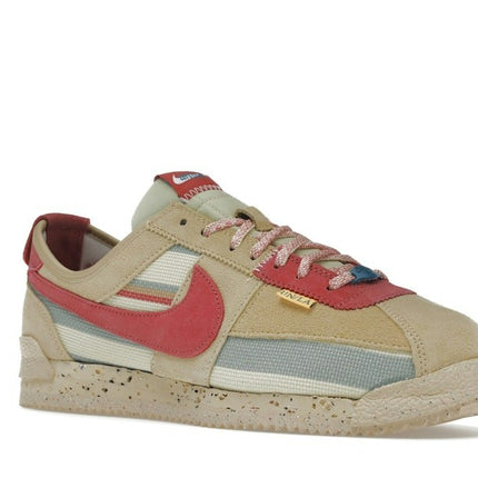 Nike Cortez Union Sesame DR1413-200, trois-quarts avant extérieur