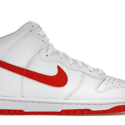 Nike Dunk High White Picante Red DV0828-100, vue principale