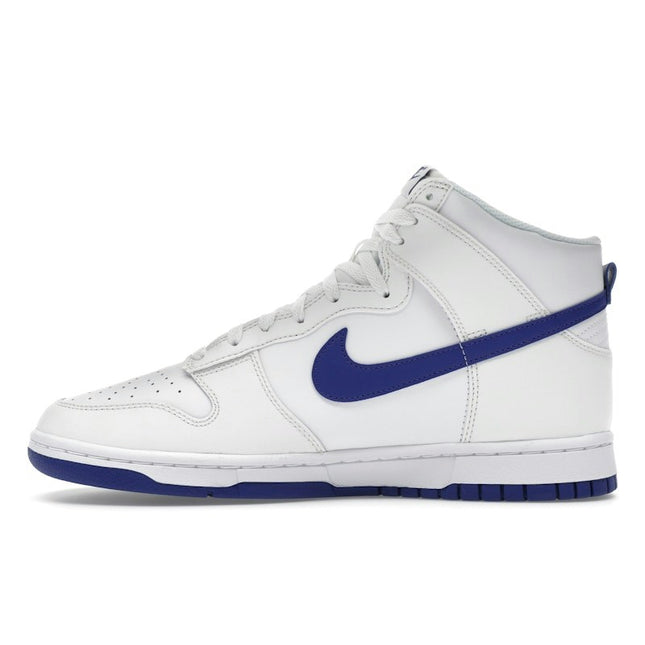 Nike Dunk High White Concord DV0828-101, profil intérieur