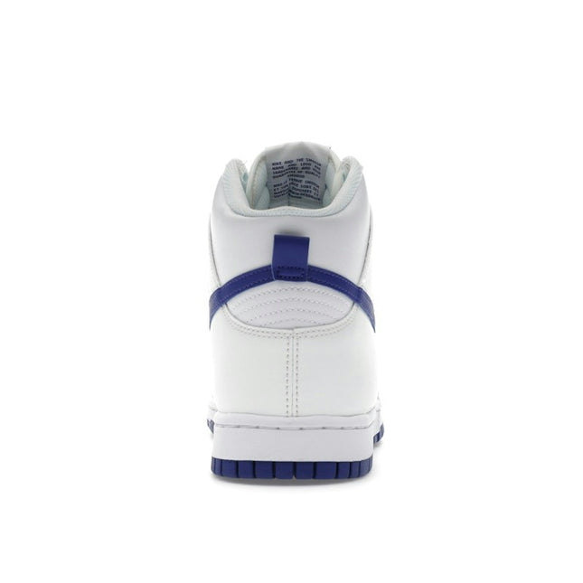 Nike Dunk High White Concord DV0828-101, arrière