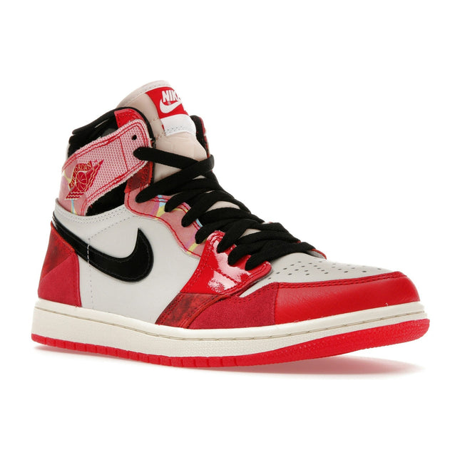 Air Jordan 1 High OG Spider-Man Across the Spider-Verse DV1748-601, trois-quarts avant extérieur