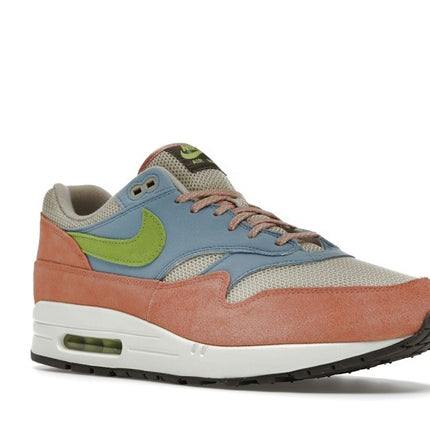 Nike Air Max 1 Light Madder Root Worn Blue DV3196-800, trois-quarts avant extérieur