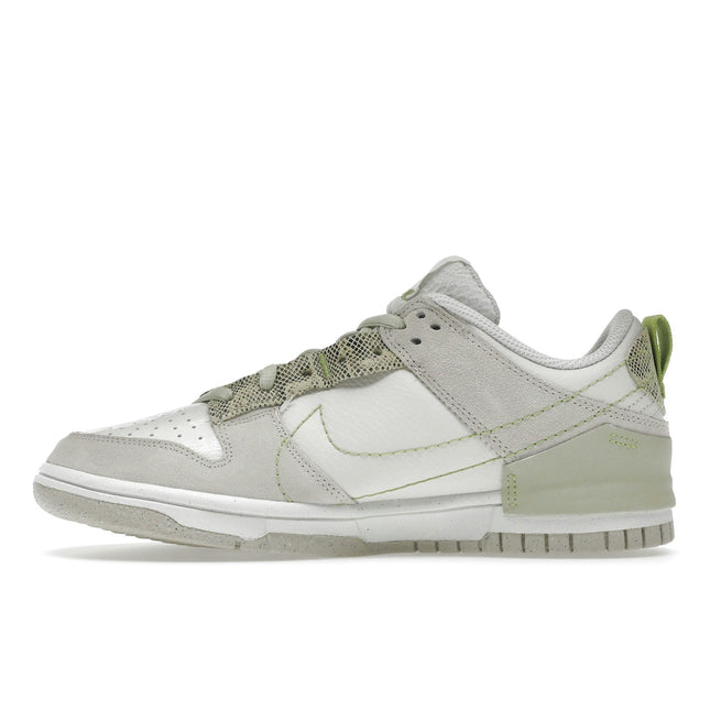Nike Dunk Low Disrupt 2 Green Snakeskin DV3206-001, profil intérieur
