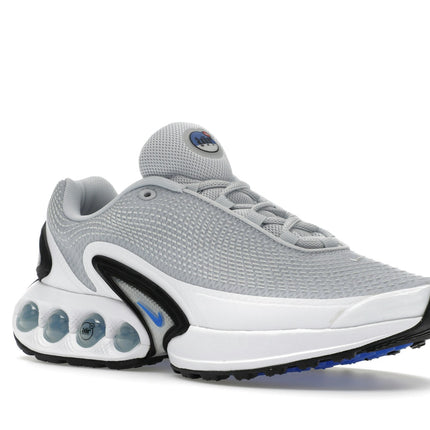 Nike Air Max Dn Pure Platinum Hyper Royal DV3337-005, trois-quarts avant extérieur