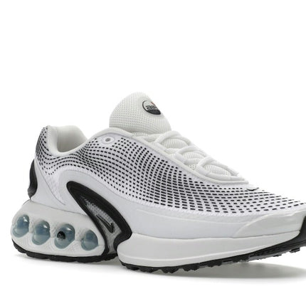 Nike Air Max Dn White Photon Dust Metallic Silver DV3337-103, trois-quarts avant extérieur