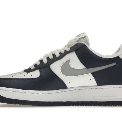 Nike Air Force 1 Low White Navy Grey DV3501-400, profil intérieur