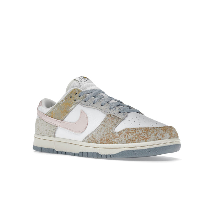 Nike Dunk Low Oxidized DV6486-100, trois-quarts avant extérieur