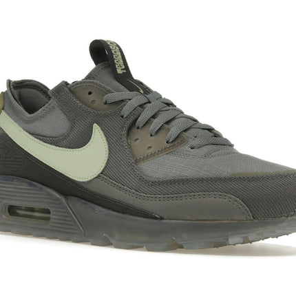 Nike Air Max 90 Terrascape Cool Grey Honeydew DV7413-014, trois-quarts avant extérieur