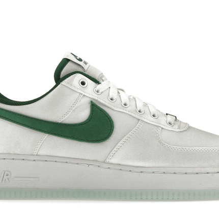 Nike Air Force 1 Low '07 Satin White Pine Green DX6541-101, vue principale