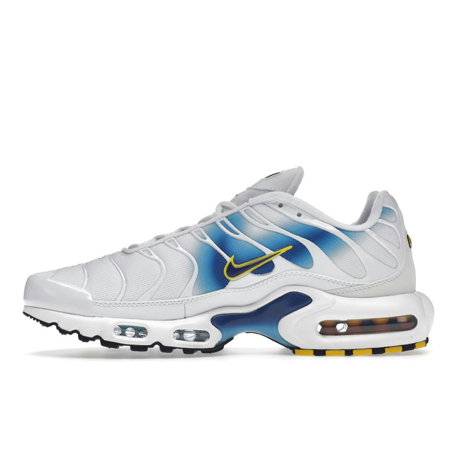 Nike Air Max Plus Spray Paint Swoosh White Blue DX8962-100, profil intérieur