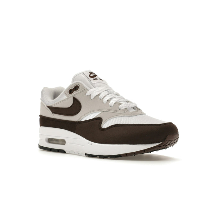 Nike Air Max 1 '87 Baroque Brown DZ2628-004, trois-quarts avant extérieur