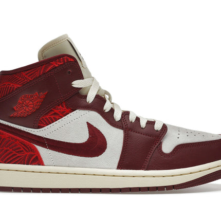 Air Jordan 1 Mid SE Tiki Leaf DZ2820-601, vue principale